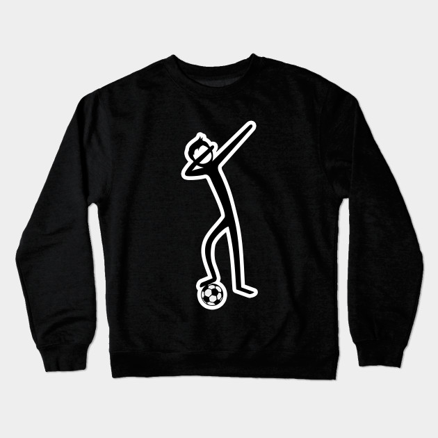 Dabbing Stick Figure - Soccer I